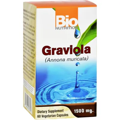 Bio Nutrition - Inc Graviola - 60 Vegetarian Capsules