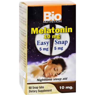 Bio Nutrition - Inc Melatonin - 10 Mg - 60 Tablets