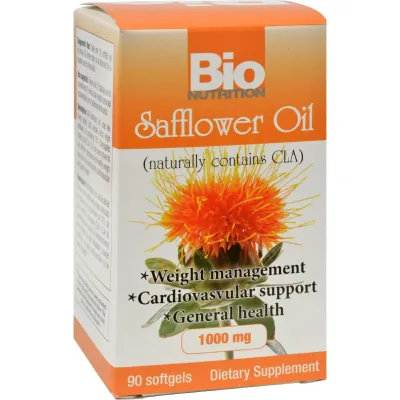 Bio Nutrition - Safflower Oil - 90 Softgels