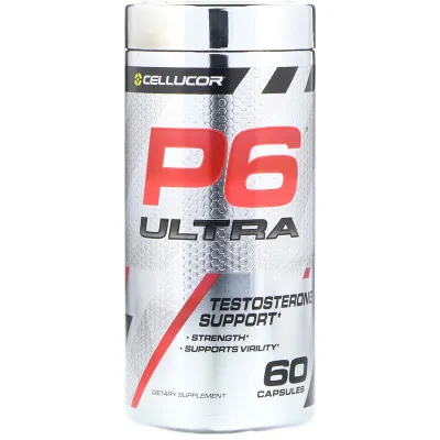 Cellucor P6 Ultra Testosterone Support - 60 Capsules