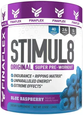 Finaflex Stimul8 Blue Raspberry - 40 Servings