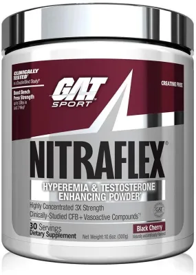 GAT Nitraflex - Black Cherry 30 Svgs