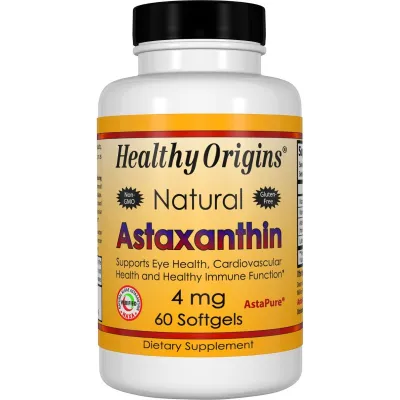 Healthy Origins Astaxanthin - 4 Mg - 60 Softgels