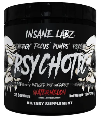 Insane Labz Psychotic Black, 35 servings