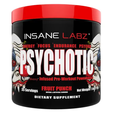 Insane Labz Psychotic Fruit Punch 35 Servings