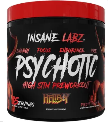 Insane Labz Psychotic Hellboy Edition 35 Servings-Fruit Punch