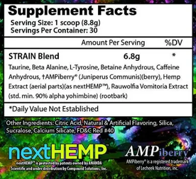 Insane Labz Strain 30 servings - blueberry yum yum
