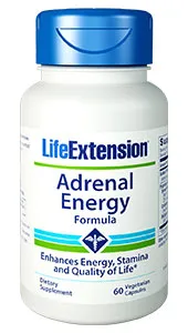 Life Extension Adrenal Energy Formula, 60 capsules