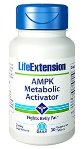 Life Extension AMPK Metabolic Activator - 30 vegetarian tablets