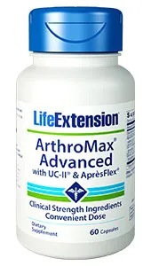 Life Extension ArthroMax Advanced with UC-II & ApreFlex 60 capsules