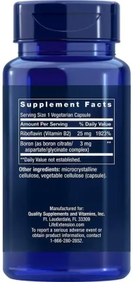 Life Extension Boron, 3 mg, 100 capsules