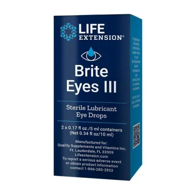 Life Extension Brite Eyes III, 2 vials