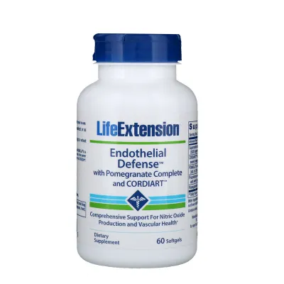 Life Extension Endothelial Defense with Pomegranate Complete - 60 softgels
