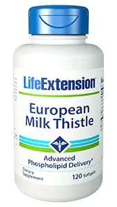 Life Extension European Milk Thistle - 120 softgels