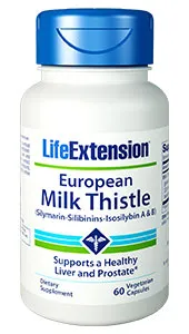 Life Extension European Milk Thistle, 60 capsules