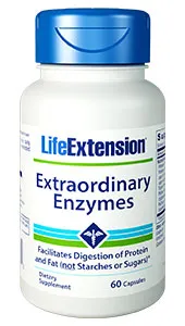 Life Extension Extraordinary Enzymes, 60 capsules