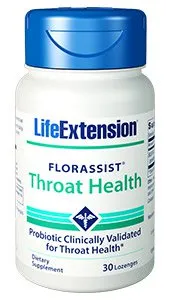 Life Extension FLORASSIST Throat Health - 30 lozenges