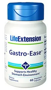 Life Extension Gastro-Ease | 60 vegetarian capsules