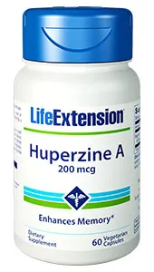 Life Extension Huperzine A, 200 mcg, 60 capsules