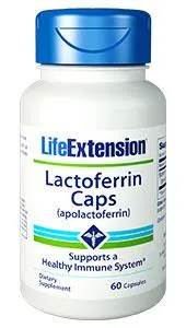 Life Extension Lactoferrin Caps, 60 capsules