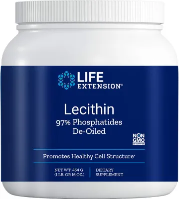 Life Extension Lecithin, 454 grams