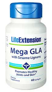 Life Extension Mega GLA with Sesame Lignans - 30 softgels