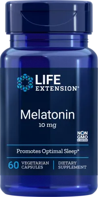 Life Extension Melatonin, 10 mg, 60 capsules