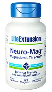 Life Extension Neuro-Mag Magnesium L-Threonate, 90 capsules