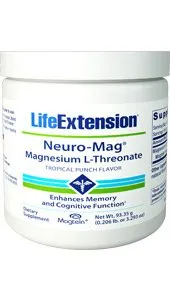 Life Extension Neuro-Mag Magnesium L-Threonate Powder - 3.2 oz