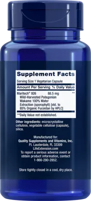 Life Extension Optimized Fucoidan with Maritech 926, 60 caps