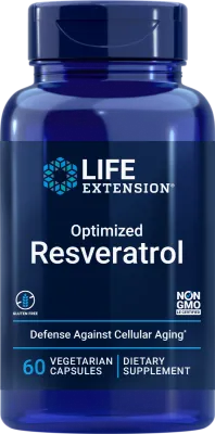 Life Extension Optimized Resveratrol - 60 vegetarian capsules