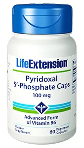 Life Extension Pyridoxal 5'-Phosphate Caps, 100 mg, 60 capsules