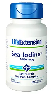 Life Extension Sea-Iodine, 1000 mcg, 60 capsules