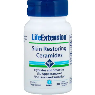 Life Extension - Skin Restoring Ceramides | 30 liquid vegetarian capsules
