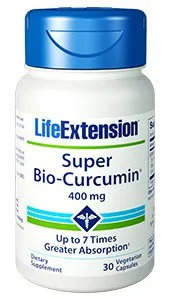 Life Extension - Super Bio-Curcumin | 400 mg, 30 vegetarian capsules