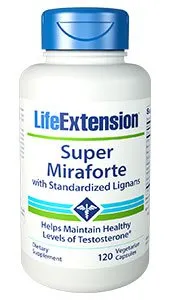 Life Extension Super Miraforte with Standardized Lignans - 120 caps