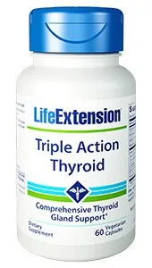 Life Extension Triple Action Thyroid - 60 vegetarian capsules