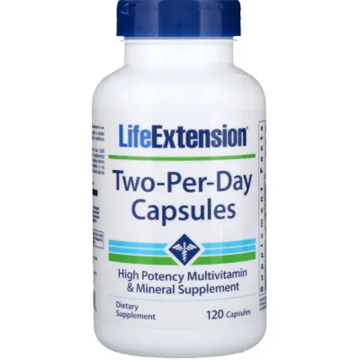 Life Extension Two-Per-Day capsules - 120 capsules