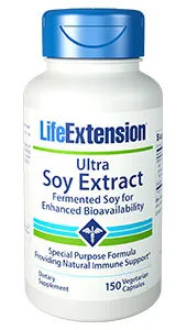 Life Extension Ultra Soy Extract, 150 capsules
