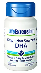 Life Extension Vegetarian DHA, 30 softgels
