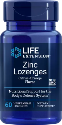 Life Extension Zinc Lozenges, 60 lozenges