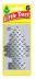 Little Trees Air Freshener, Pure Steel (Pack of 6)