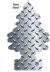 Little Trees Air Freshener, Pure Steel (Pack of 6)