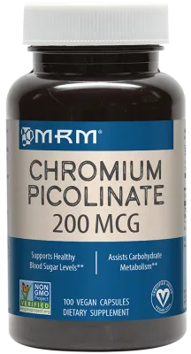 MRM Chromium Picolinate 200mcg 100 caps
