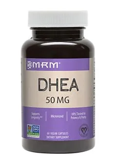 MRM DHEA 50mg (micronized) Purity Assured by HPLC 60 Vcaps