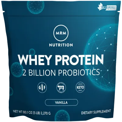 MRM Natural Whey 100% Premium Whey Protein Vanilla 5 lbs