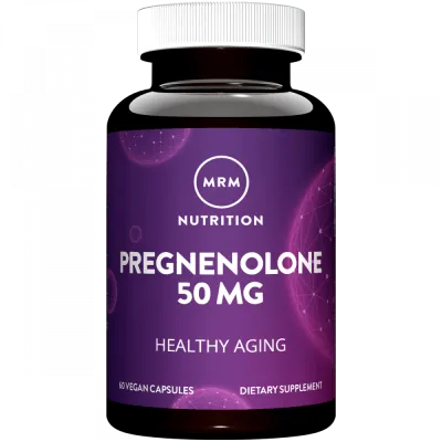 MRM Pregnenolone 50mg Purity Assured by HPLC 60 Vcaps