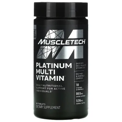 Muscletech Essential Series Platinum Multi Vitamin - 90 Capsules