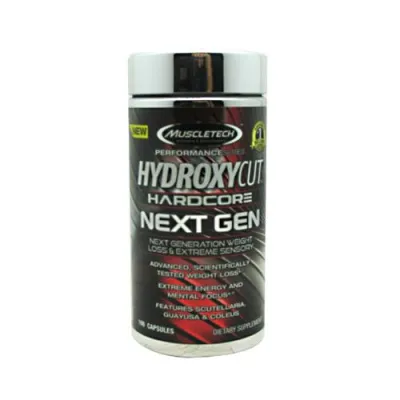 Muscletech - Hydroxycut Hardcore Next Gen, 100 capsules