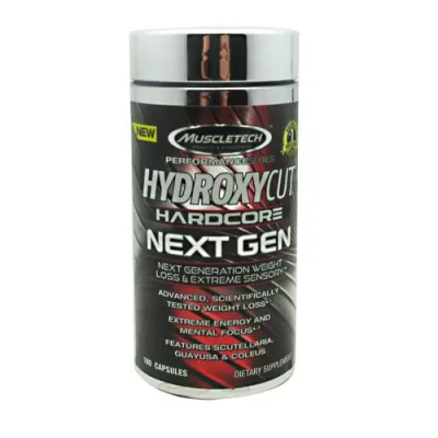 Muscletech - Hydroxycut Hardcore Next Gen, 180 capsules